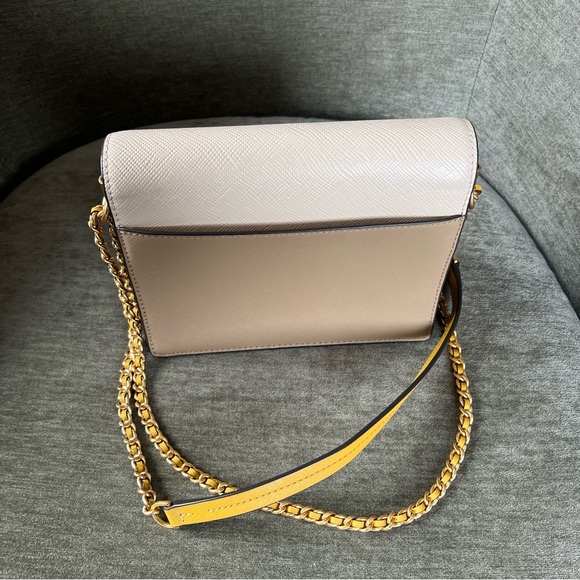 Tory Burch Robinson Convertible Color Block Bag - Picture 4 of 11